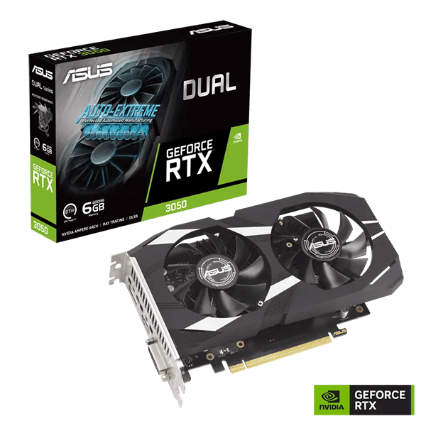 ASUS Dual GeForce RTX 3050 6GB GDDR6-image